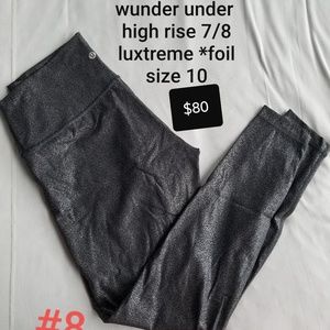 Lululemon wunder under high rise